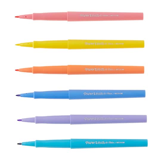 Paper Mate&#xAE; Flair&#xAE; Retro Accents&#x2122; 6 Color Felt Tip Pen Set